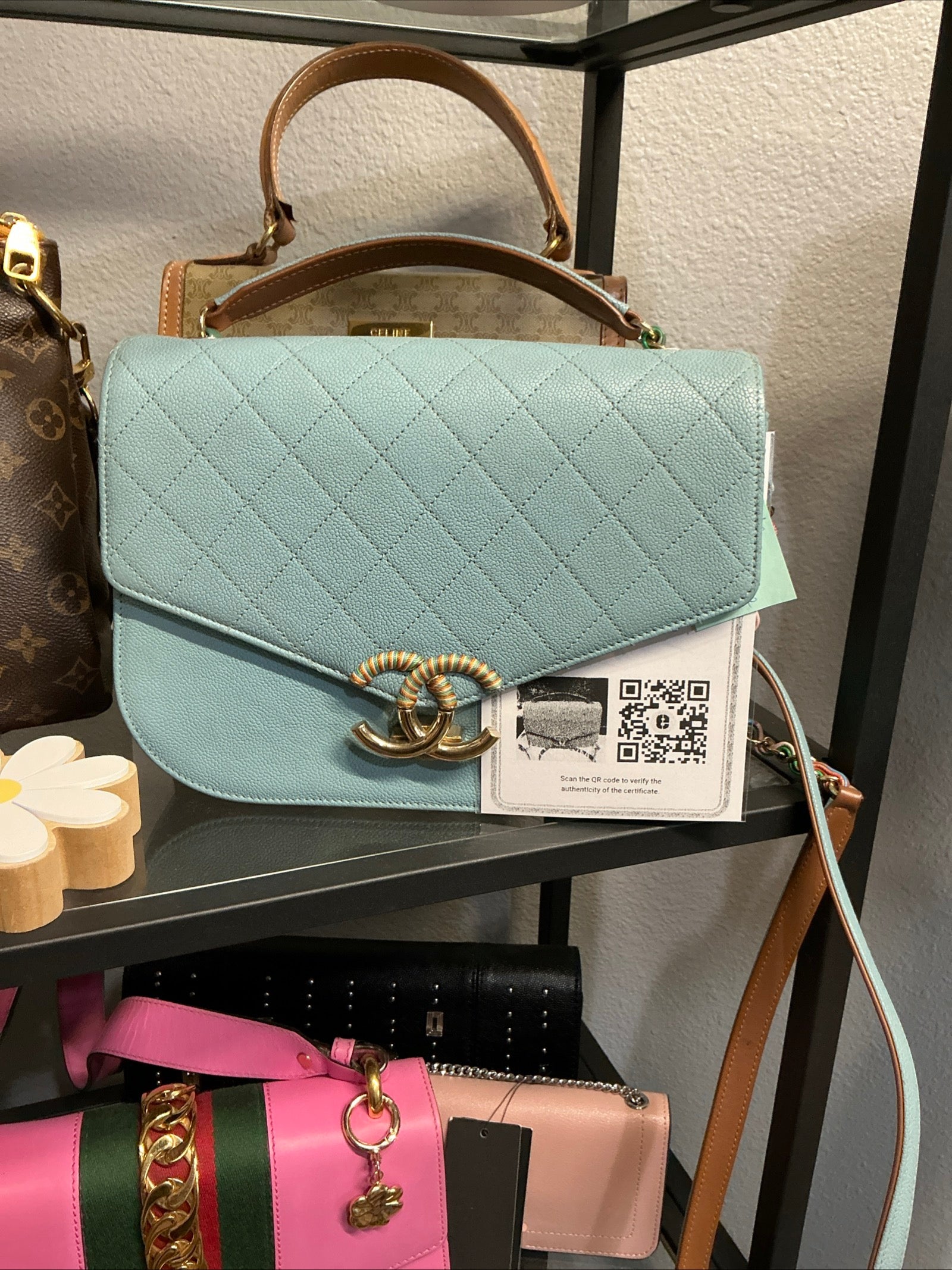 Authentic Chanel Cuba Bag with COA
